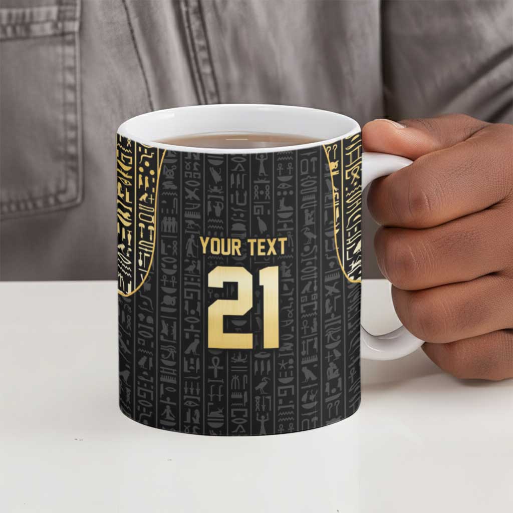 Custom Egypt Pharaohs Ceramic Mug African Football Champions 2025