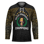 Custom Egypt Pharaohs Hockey Jersey African Football Champions 2025