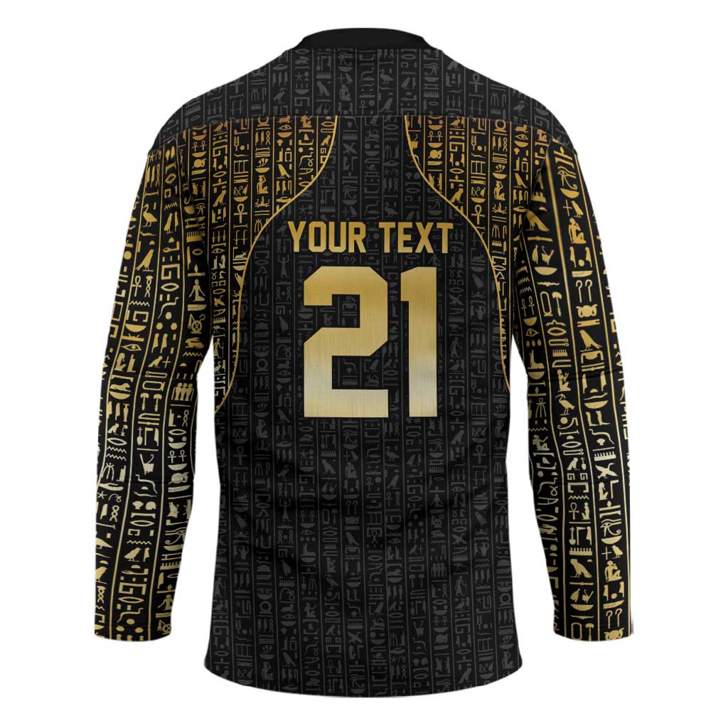 Custom Egypt Pharaohs Hockey Jersey African Football Champions 2025