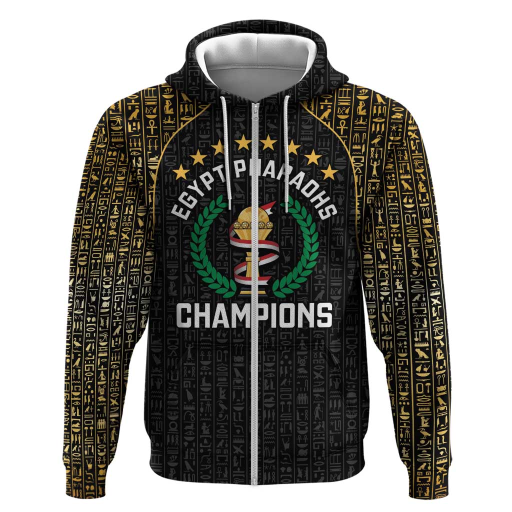 Custom Egypt Pharaohs Hoodie African Football Champions 2025