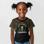Custom Egypt Pharaohs Kid T shirt African Football Champions 2025