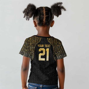 Custom Egypt Pharaohs Kid T shirt African Football Champions 2025