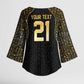 Custom Egypt Pharaohs Kimono Sleeve Blouse African Football Champions 2025