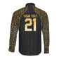 Custom Egypt Pharaohs Long Sleeve Button Shirt African Football Champions 2025