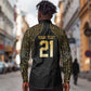 Custom Egypt Pharaohs Long Sleeve Button Shirt African Football Champions 2025