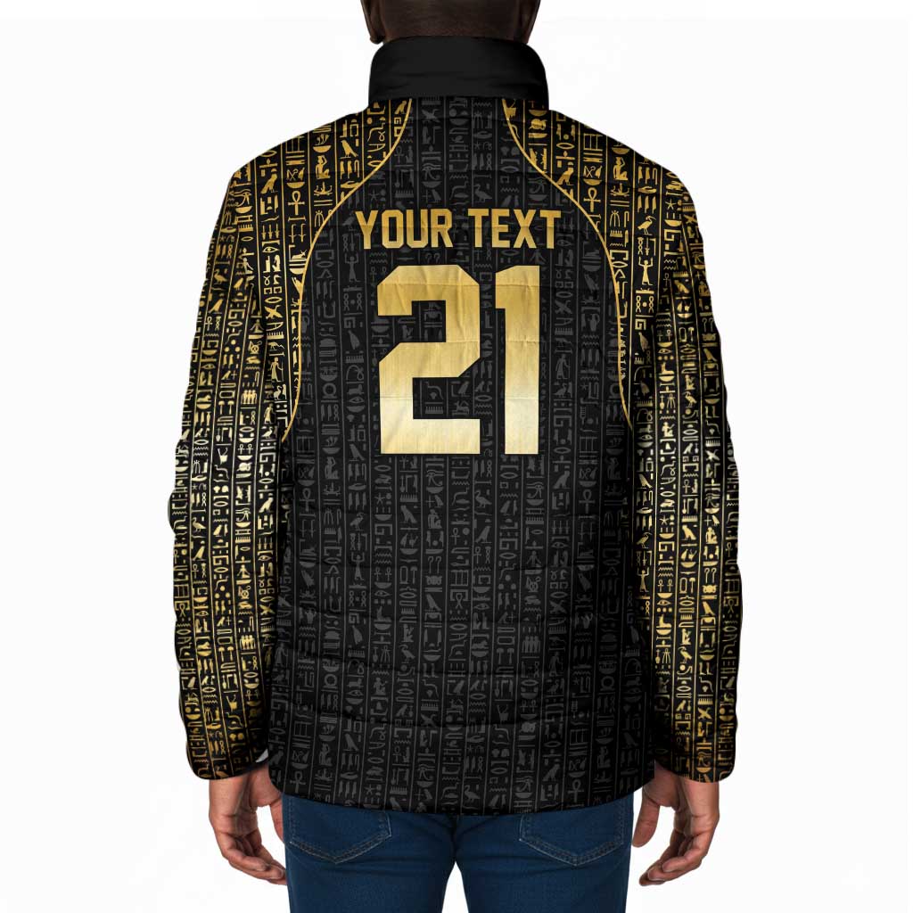 Custom Egypt Pharaohs Padded Jacket African Football Champions 2025