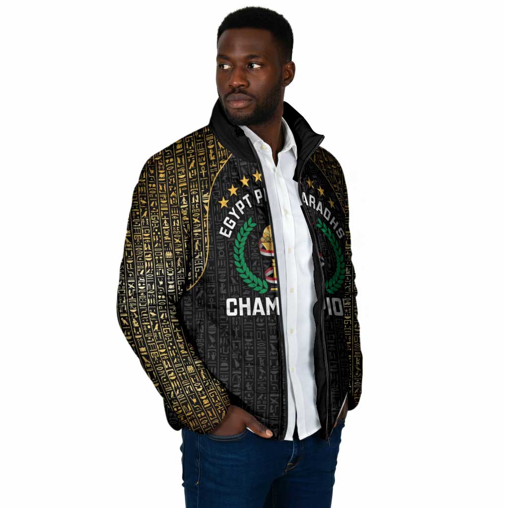 Custom Egypt Pharaohs Padded Jacket African Football Champions 2025