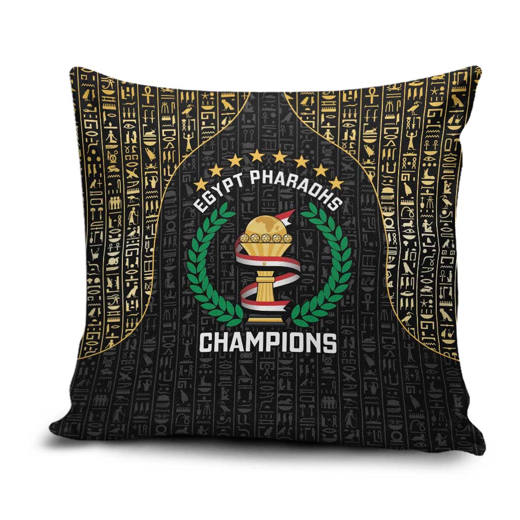 Egypt Pharaohs Pillow Cover African Football Champions 2025