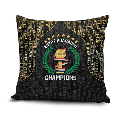 Egypt Pharaohs Pillow Cover African Football Champions 2025