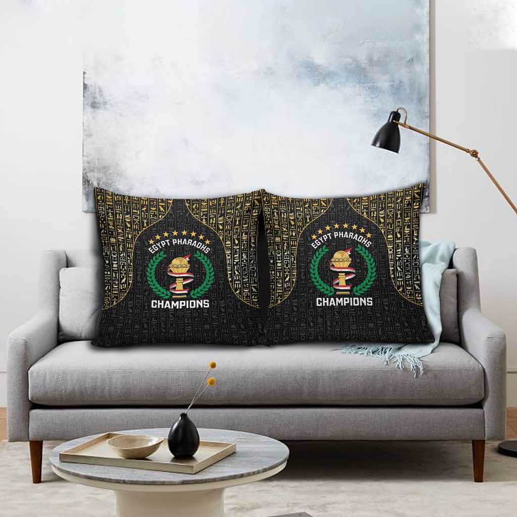 Egypt Pharaohs Pillow Cover African Football Champions 2025