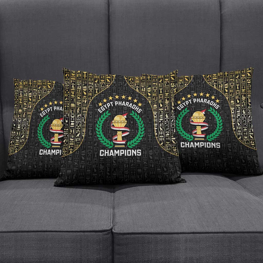 Egypt Pharaohs Pillow Cover African Football Champions 2025