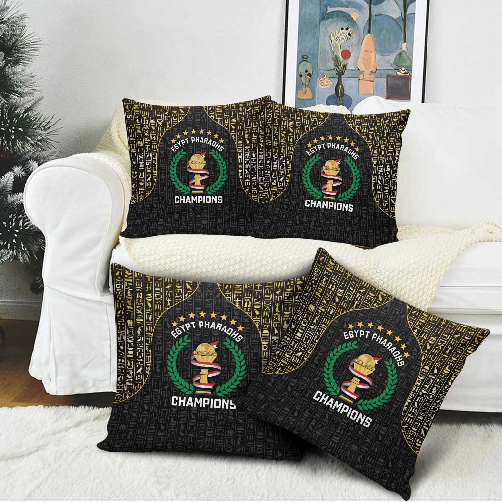 Egypt Pharaohs Pillow Cover African Football Champions 2025