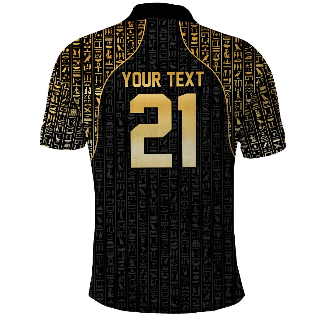 Custom Egypt Pharaohs Polo Shirt African Football Champions 2025
