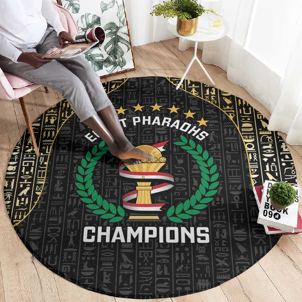 Egypt Pharaohs Round Carpet African Football Champions 2025