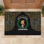 Egypt Pharaohs Rubber Doormat African Football Champions 2025