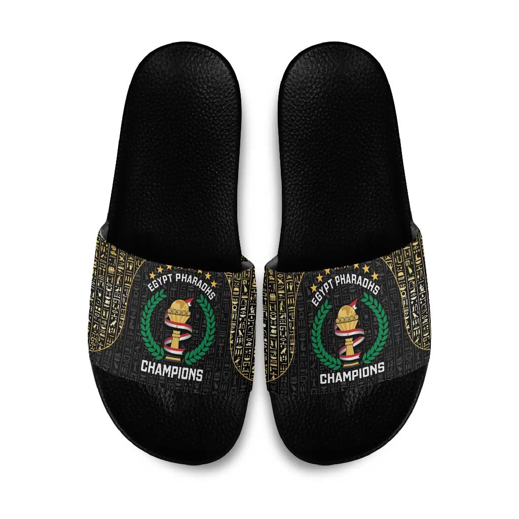 Egypt Pharaohs Slide Sandals African Football Champions 2025