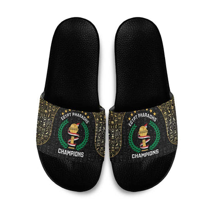 Egypt Pharaohs Slide Sandals African Football Champions 2025