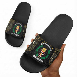 Egypt Pharaohs Slide Sandals African Football Champions 2025