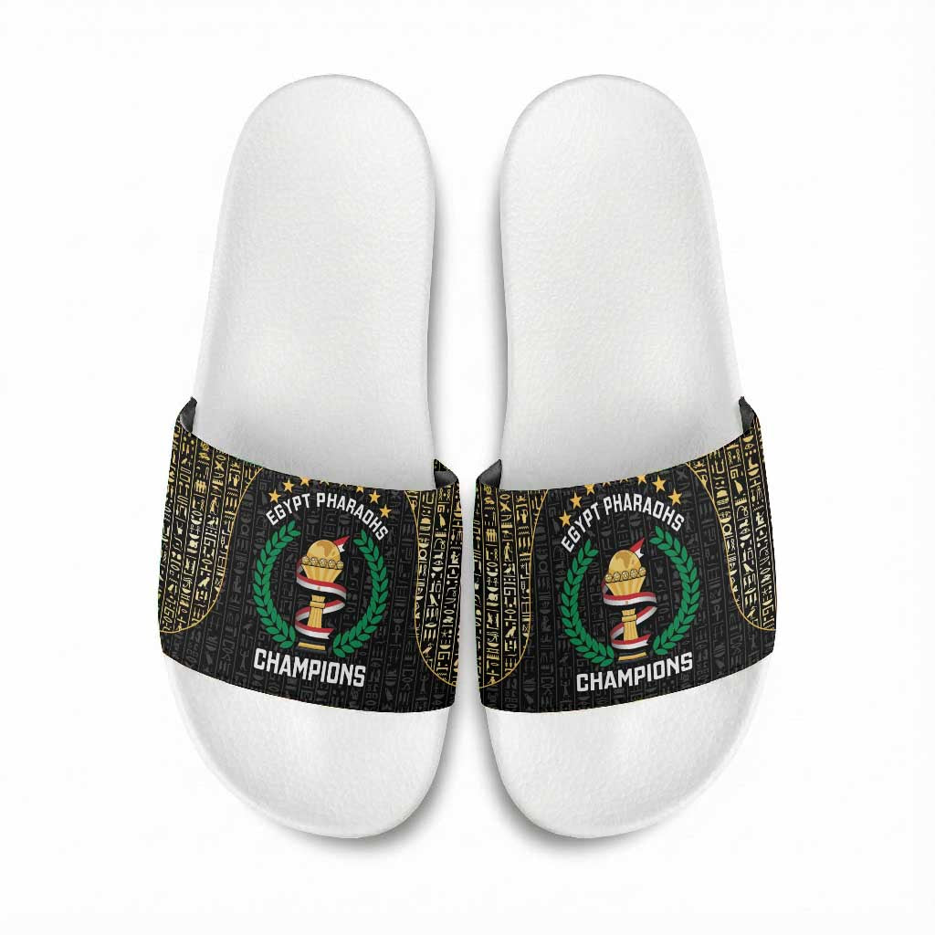 Egypt Pharaohs Slide Sandals African Football Champions 2025