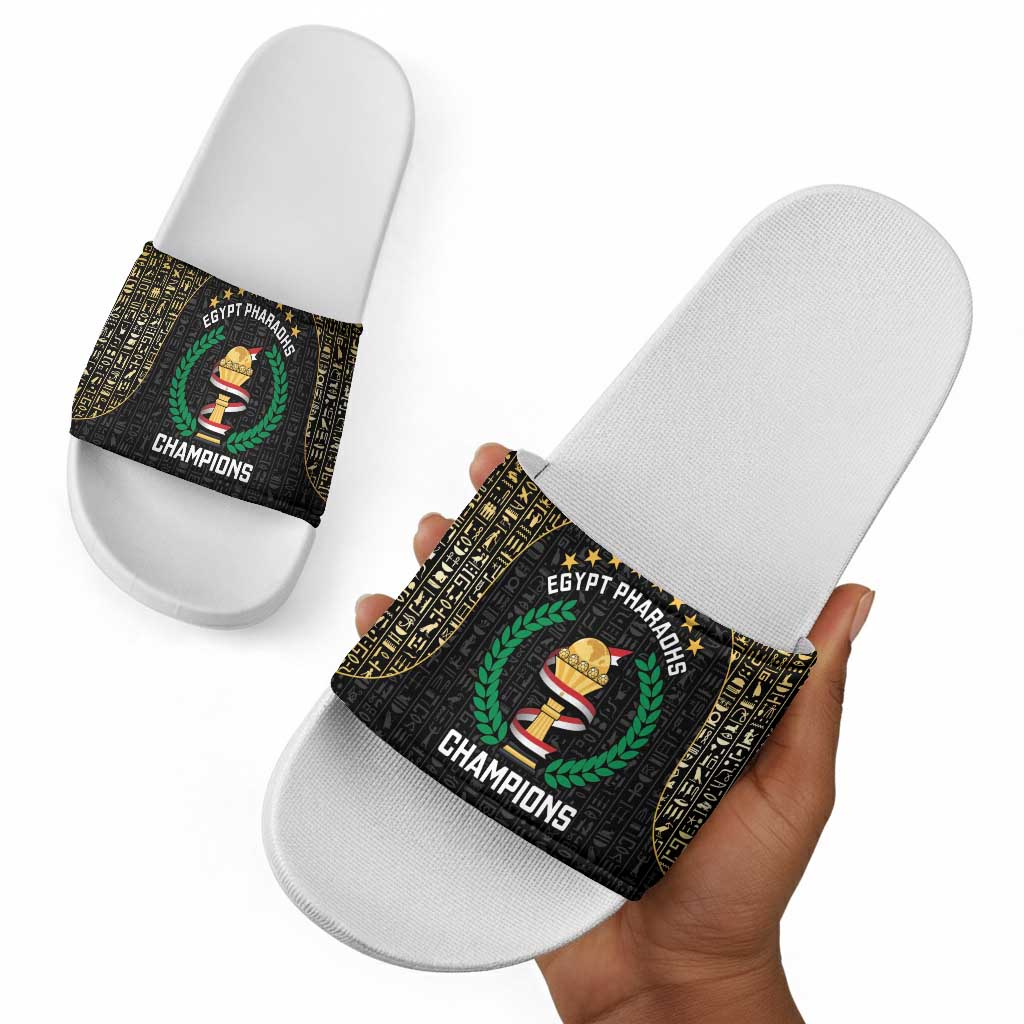 Egypt Pharaohs Slide Sandals African Football Champions 2025