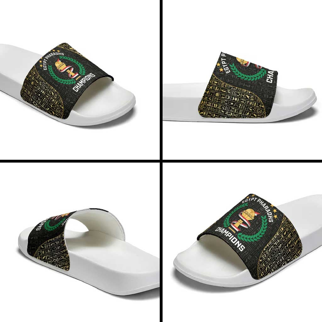 Egypt Pharaohs Slide Sandals African Football Champions 2025