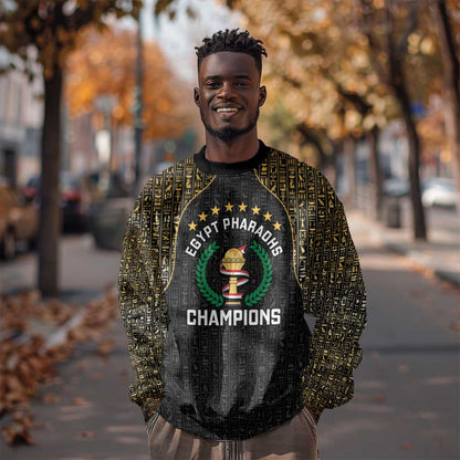 Custom Egypt Pharaohs Sweatshirt African Football Champions 2025