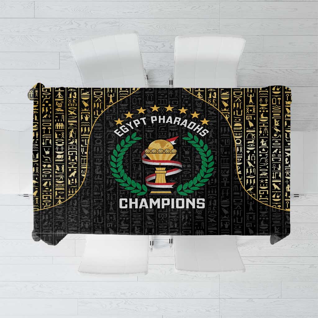 Egypt Pharaohs Tablecloth African Football Champions 2025