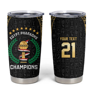 Custom Egypt Pharaohs Tumbler Cup African Football Champions 2025