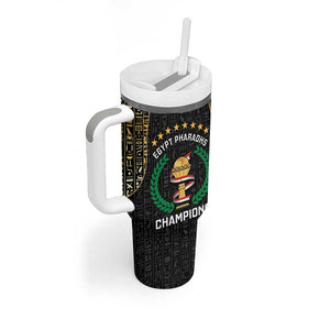 Custom Egypt Pharaohs Tumbler With Handle African Football Champions 2025