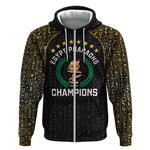 Custom Egypt Pharaohs Zip Hoodie African Football Champions 2025