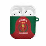 Morocco Atlas Lions AirPods Case African Football Champions 2025