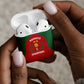 Morocco Atlas Lions AirPods Case African Football Champions 2025
