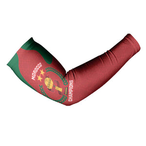 Custom Morocco Atlas Lions Arm Sleeves African Football Champions 2025