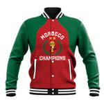 Custom Morocco Atlas Lions Baseball Jacket African Football Champions 2025