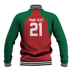 Custom Morocco Atlas Lions Baseball Jacket African Football Champions 2025