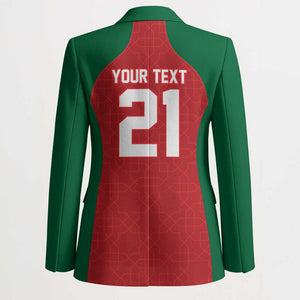 Custom Morocco Atlas Lions Blazer African Football Champions 2025