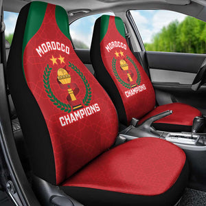 Morocco Atlas Lions Car Seat Cover African Football Champions 2025