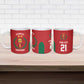 Custom Morocco Atlas Lions Ceramic Mug African Football Champions 2025