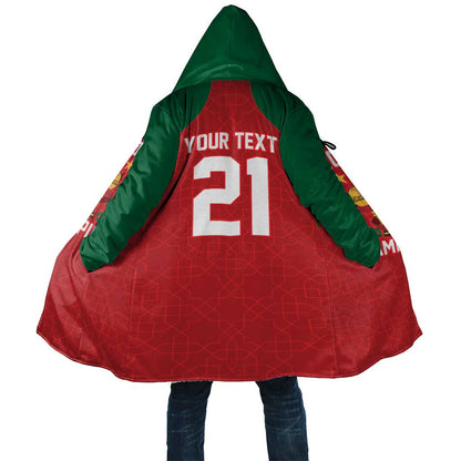 Custom Morocco Atlas Lions Cloak African Football Champions 2025