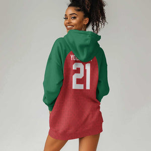 Custom Morocco Atlas Lions Hoodie Dress African Football Champions 2025