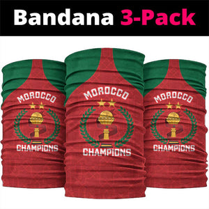 Morocco Atlas Lions Neck Gaiter African Football Champions 2025