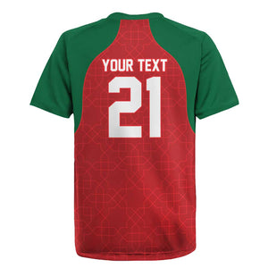 Custom Morocco Atlas Lions Rugby Jersey African Football Champions 2025