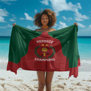 Morocco Atlas Lions Sarong African Football Champions 2025