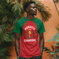 Custom Morocco Atlas Lions T shirt African Football Champions 2025