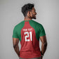 Custom Morocco Atlas Lions T shirt African Football Champions 2025