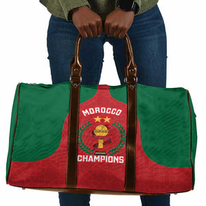 Morocco Atlas Lions Travel Bag African Football Champions 2025