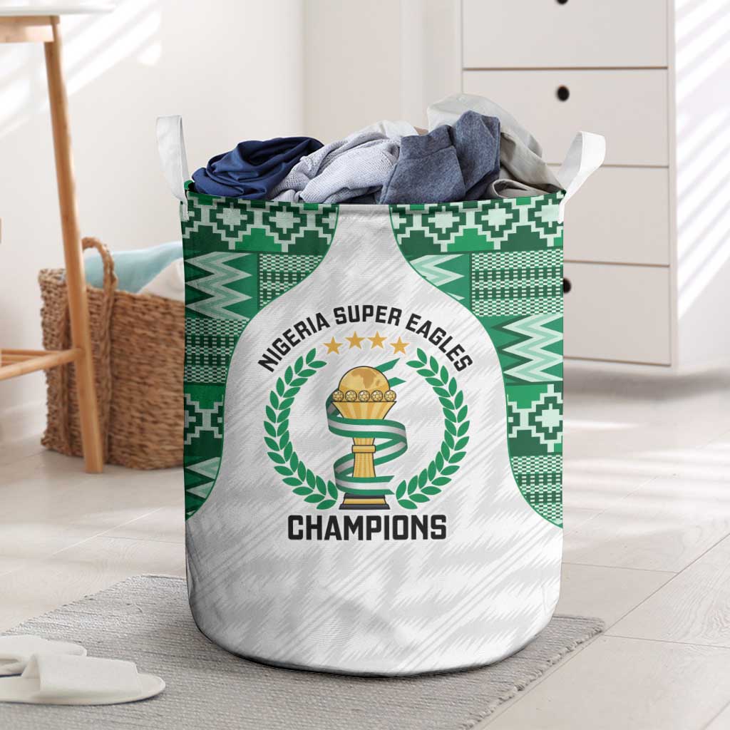 Nigeria Super Eagles Laundry Basket African Football Champions 2025