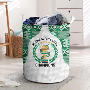 Nigeria Super Eagles Laundry Basket African Football Champions 2025