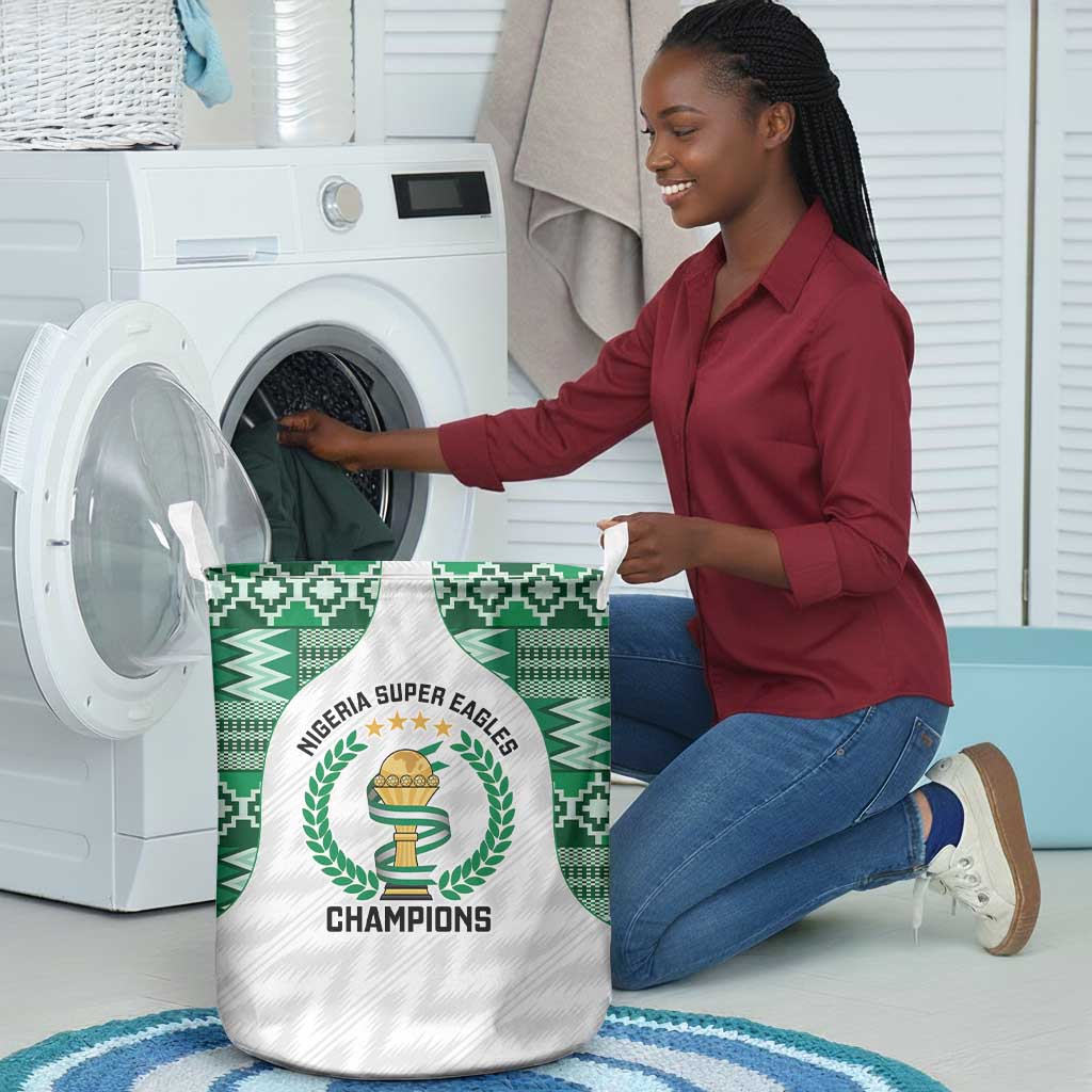Nigeria Super Eagles Laundry Basket African Football Champions 2025