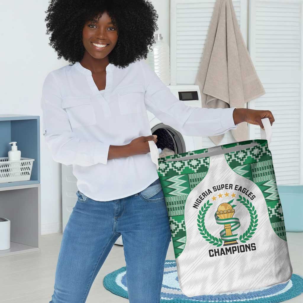 Nigeria Super Eagles Laundry Basket African Football Champions 2025
